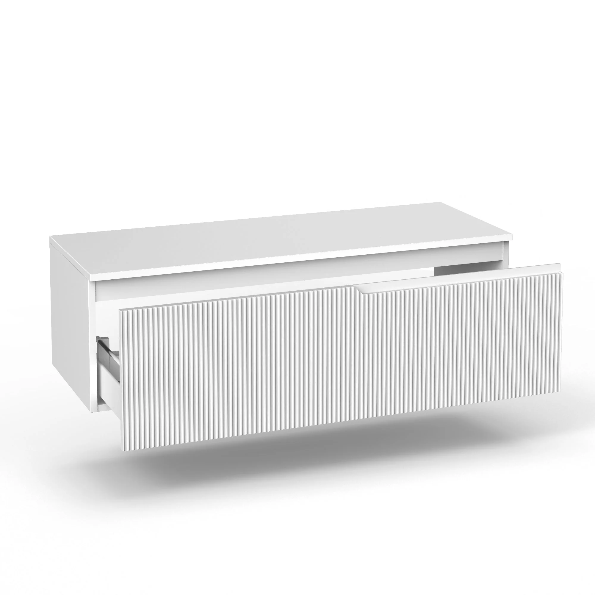 Base con top 1 cestone ZIP bianco opaco - Image 2