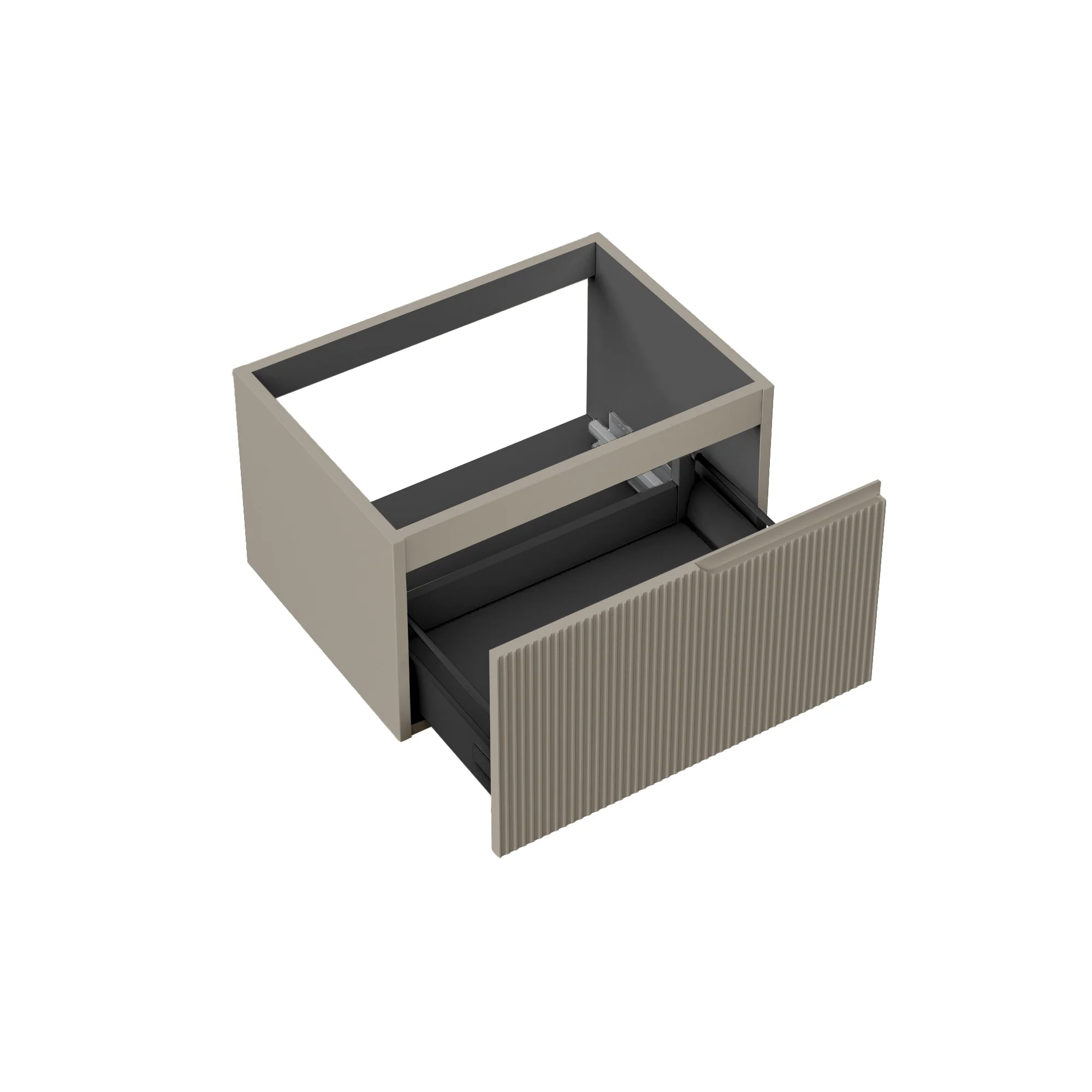 Base portalavabo 1 cestone ZIP tortora - Image 2