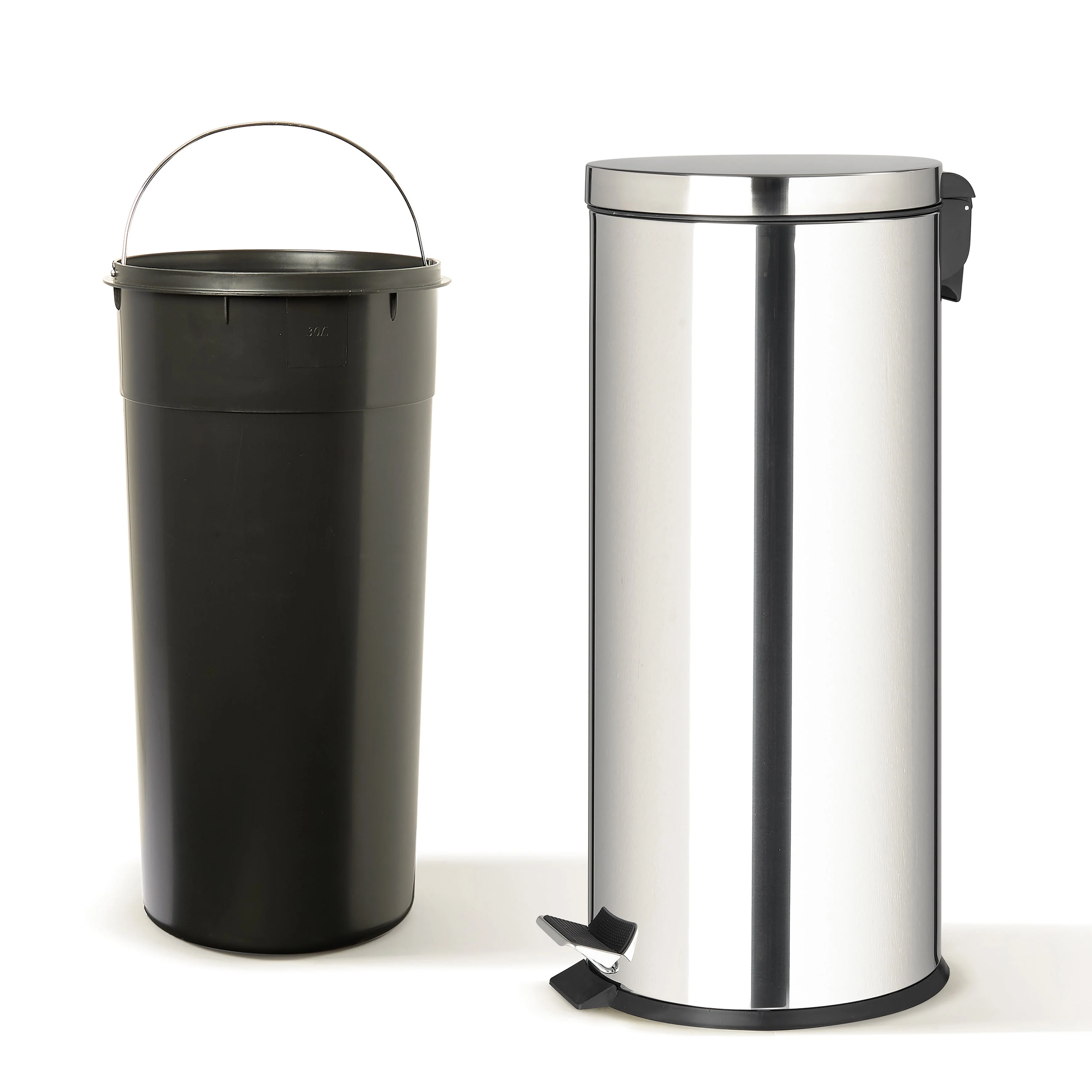 Bidone c/pedale 30L LELLO inox - Image 2