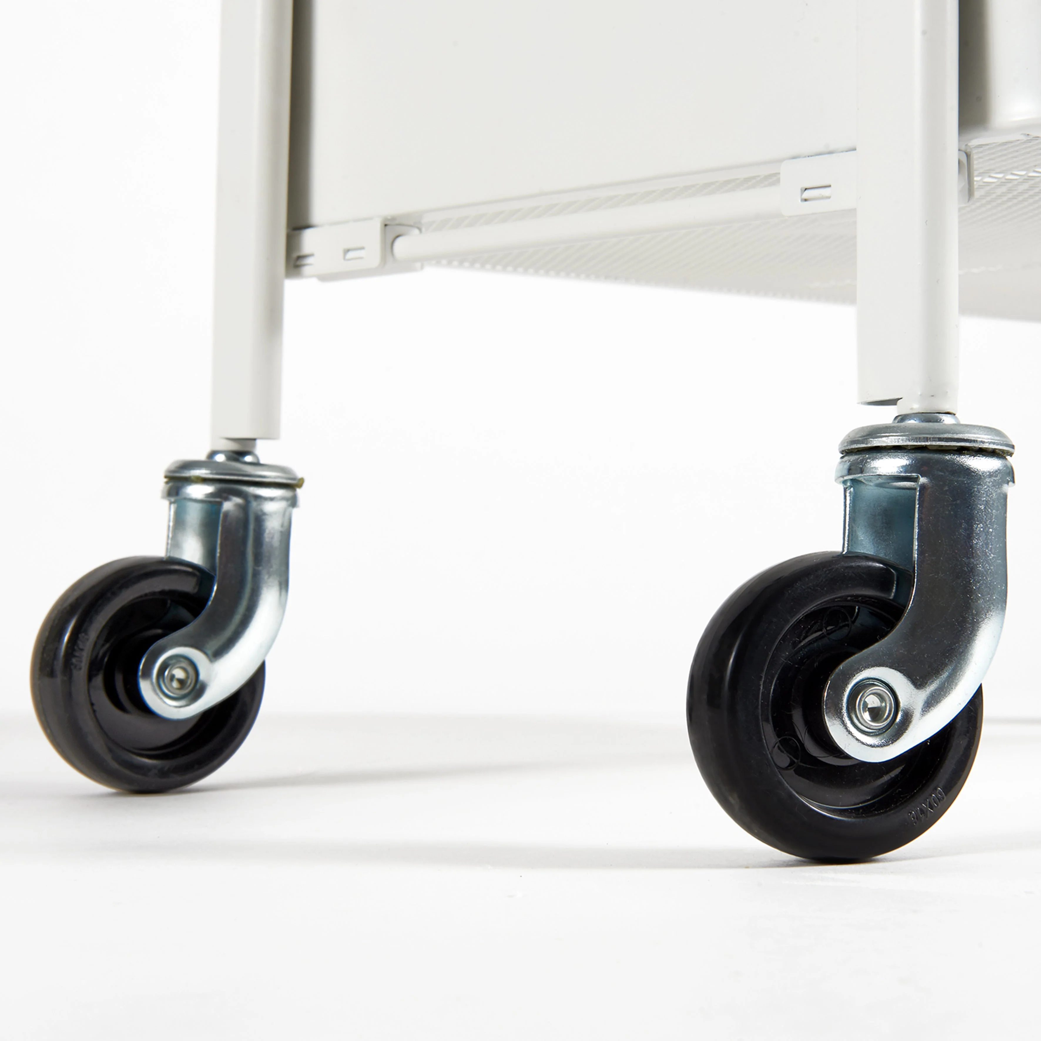 Carrello c/ruote DUILIO bianco - Image 3