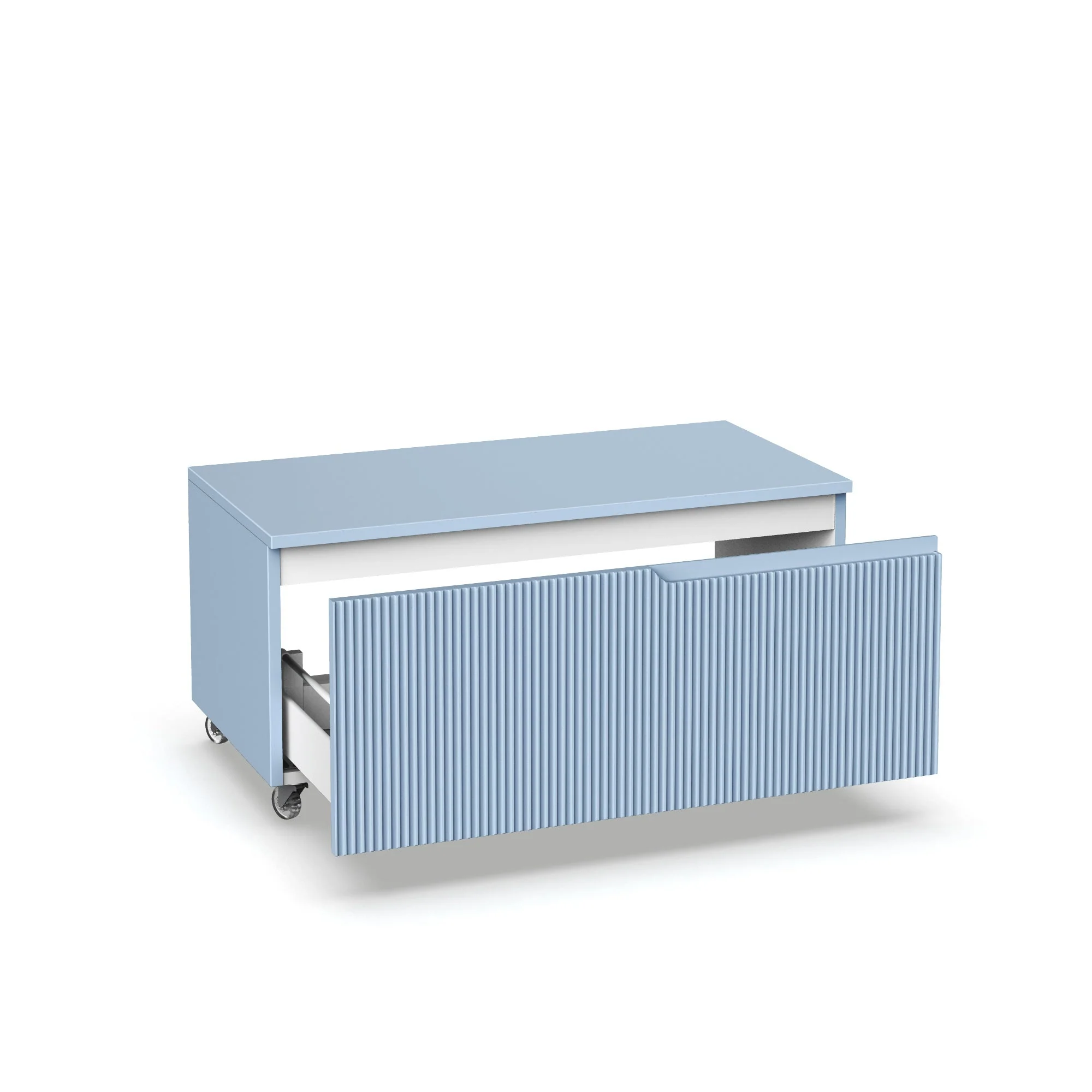 Cassettiera ZIP azzurro tiffany - Image 2