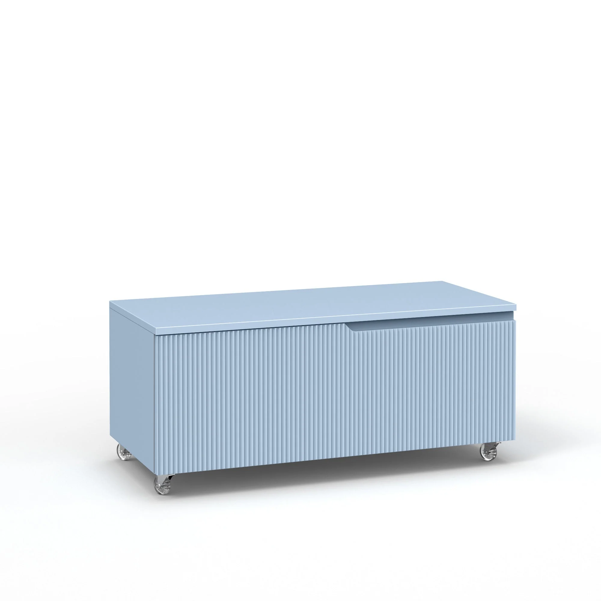 Cassettiera ZIP azzurro tiffany
