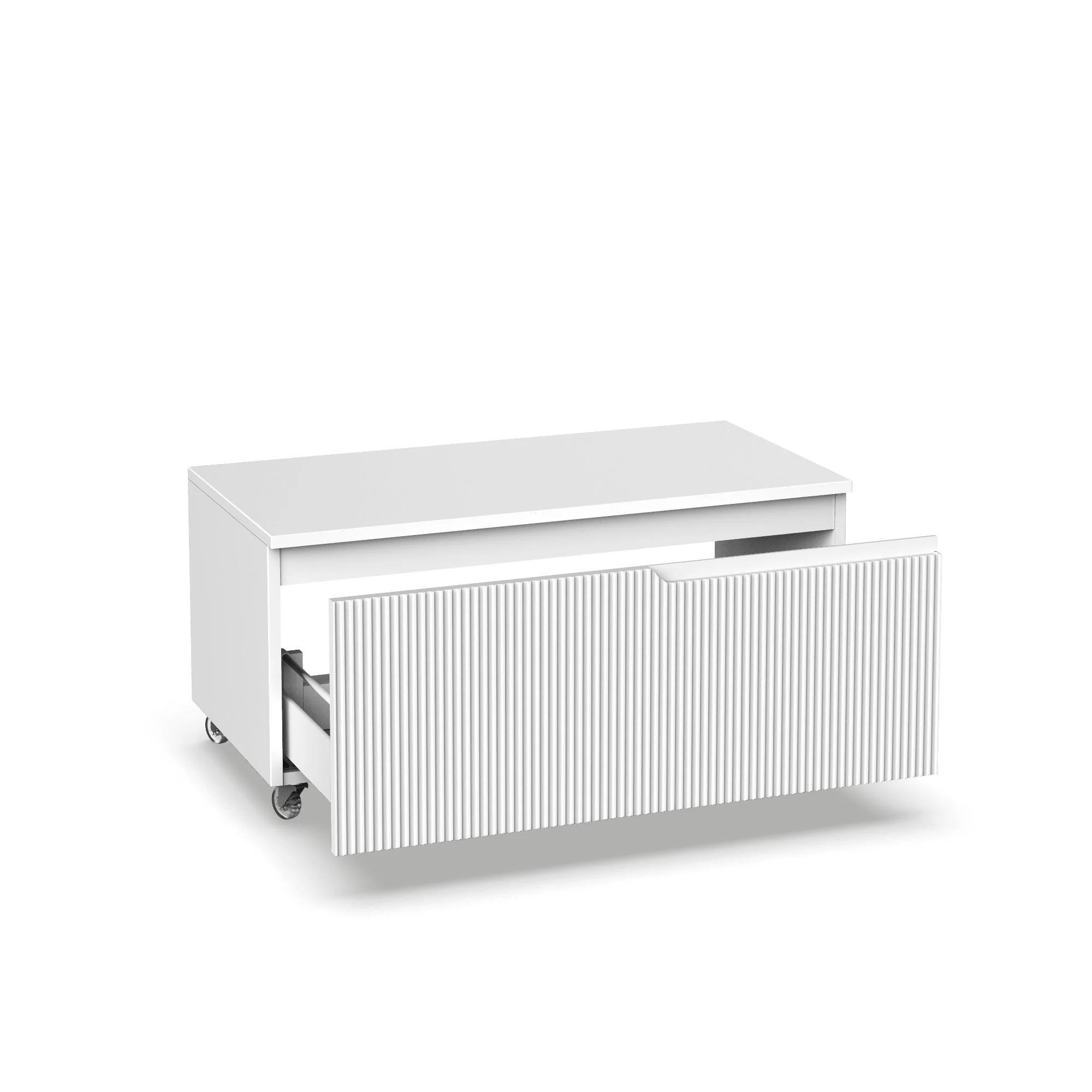 Cassettiera ZIP bianco opaco - Image 2
