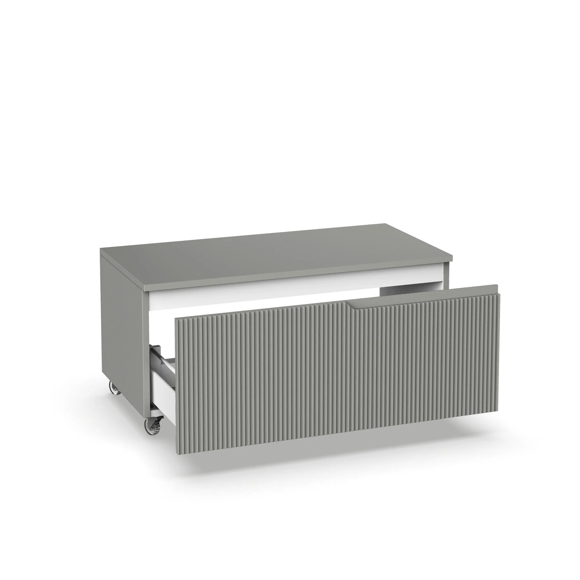 Cassettiera ZIP grigio opaco - Image 2