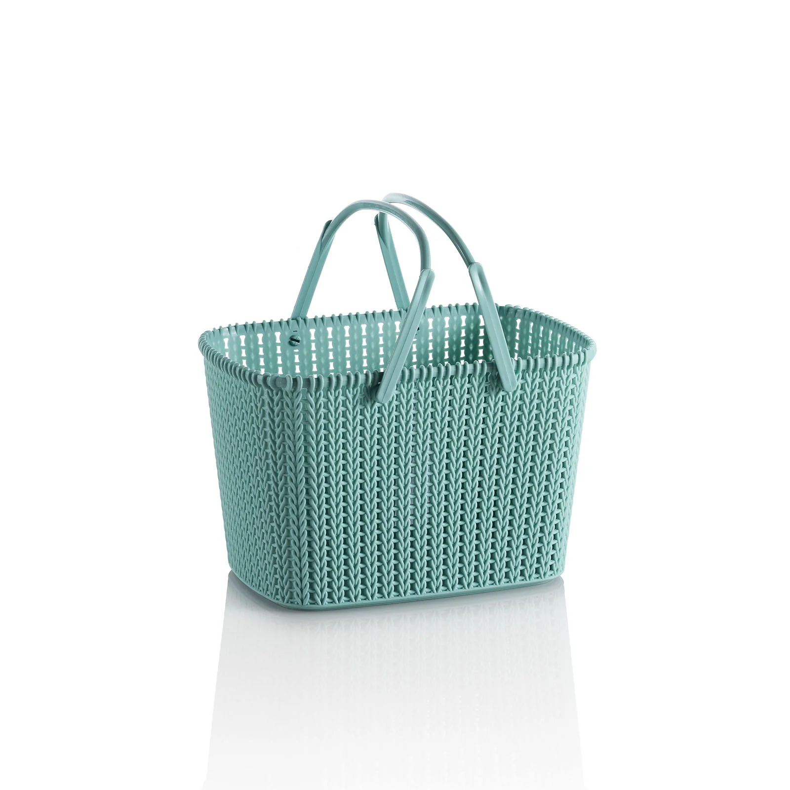 Cesto portaoggetti con manico MARL blu