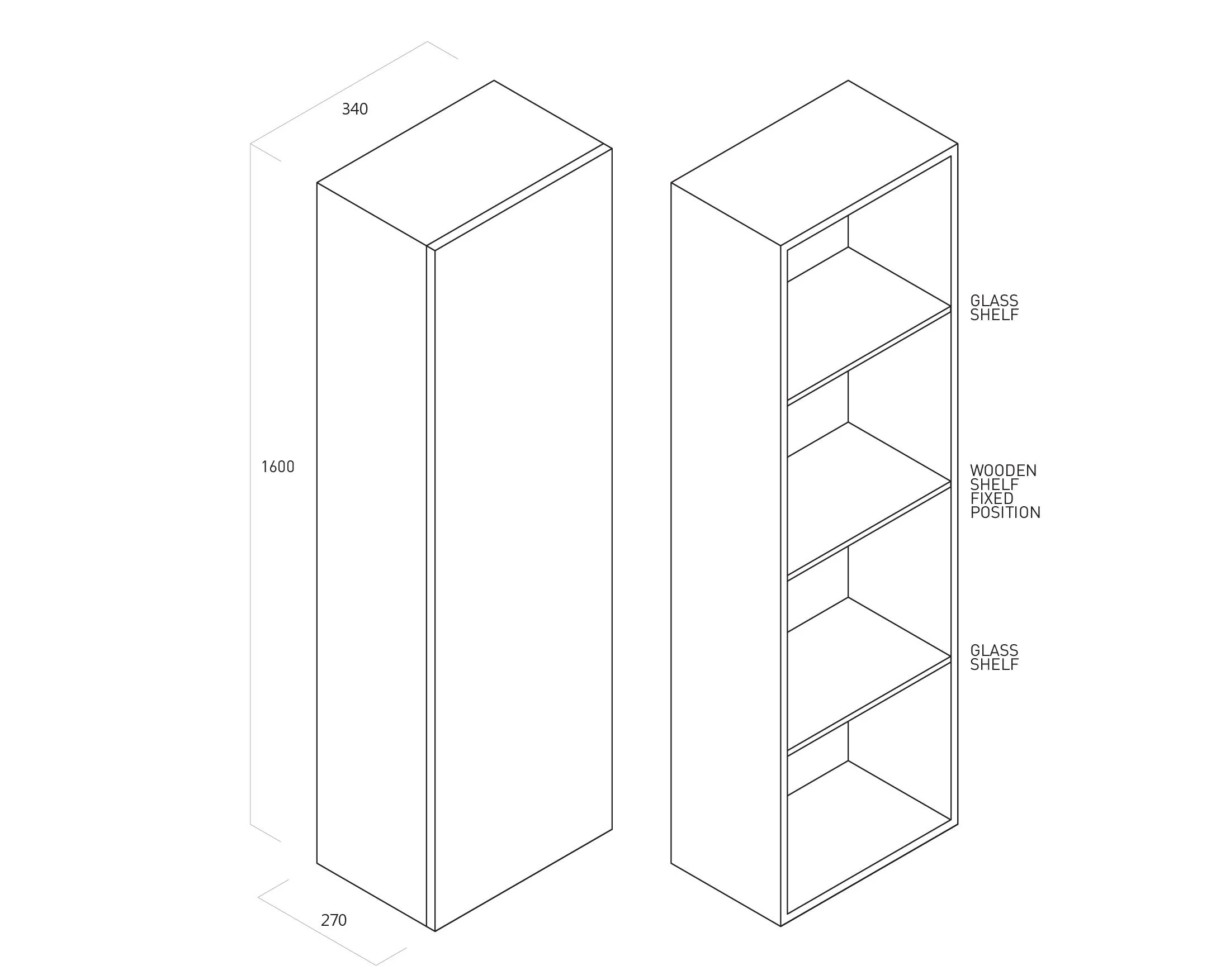 Colonna ZIP rovere rio - Image 3