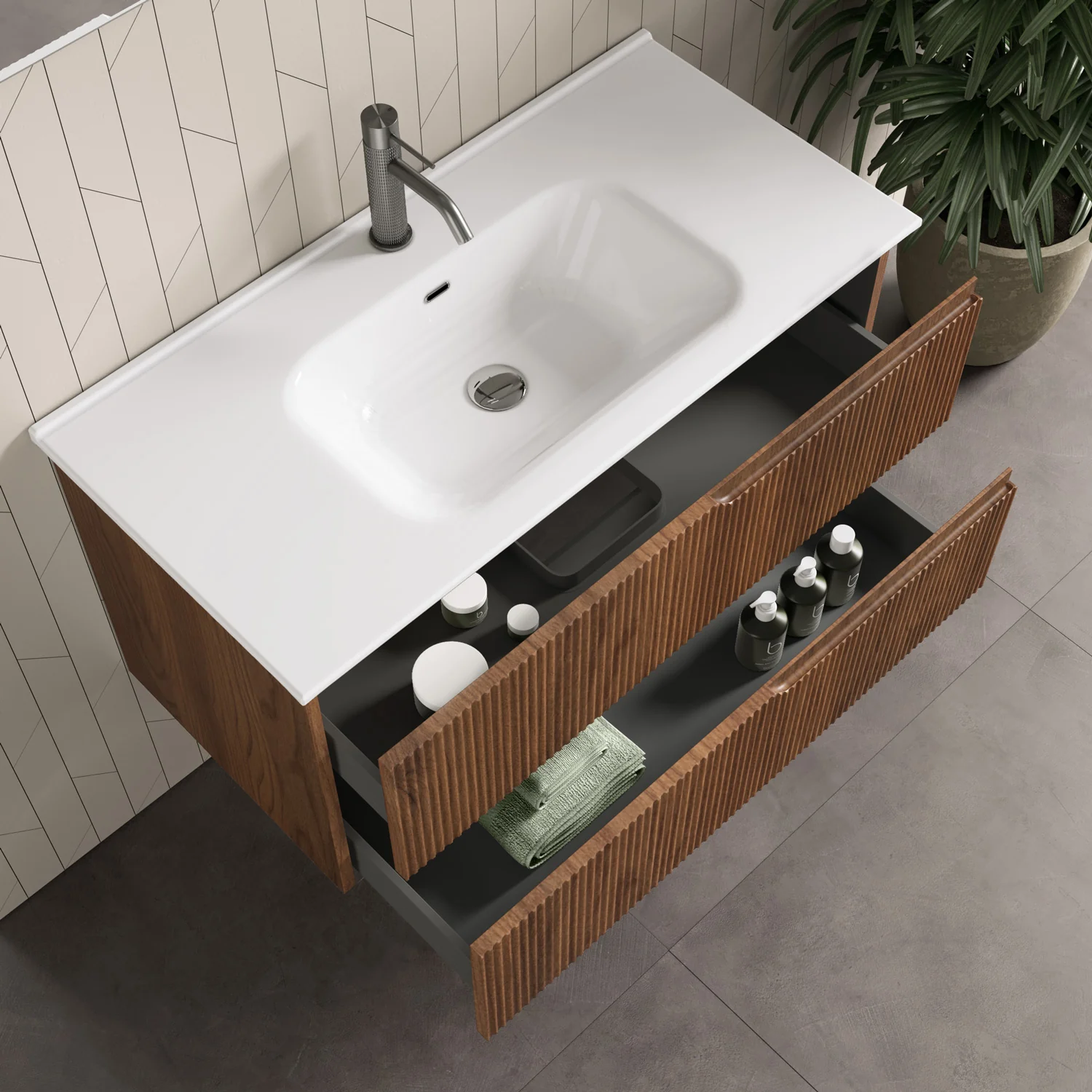 Composizione 4 pezzi ZIP rovere rio 81cm - Image 2