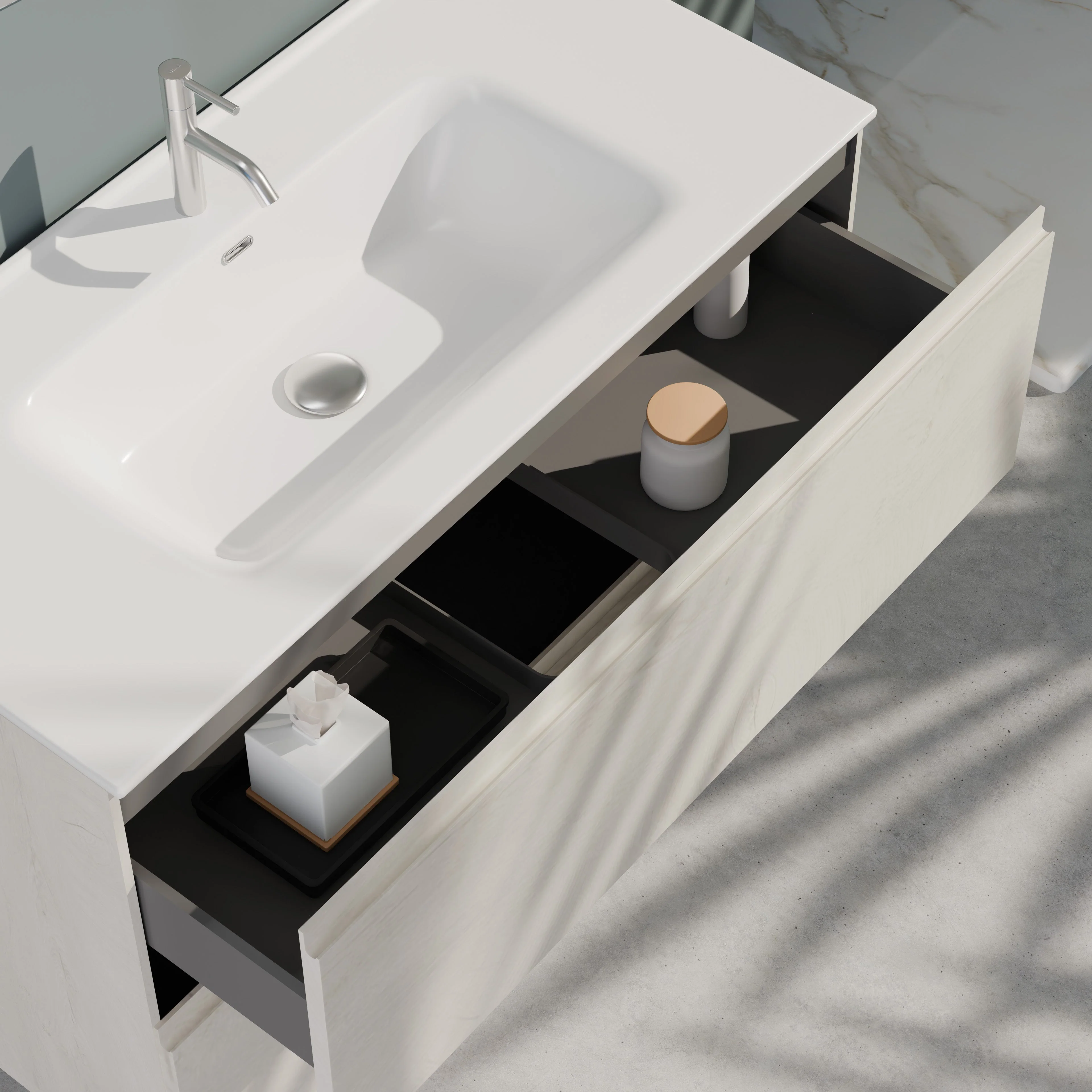 Composizione a terra GALILEO-74 rovere alaska - Image 2