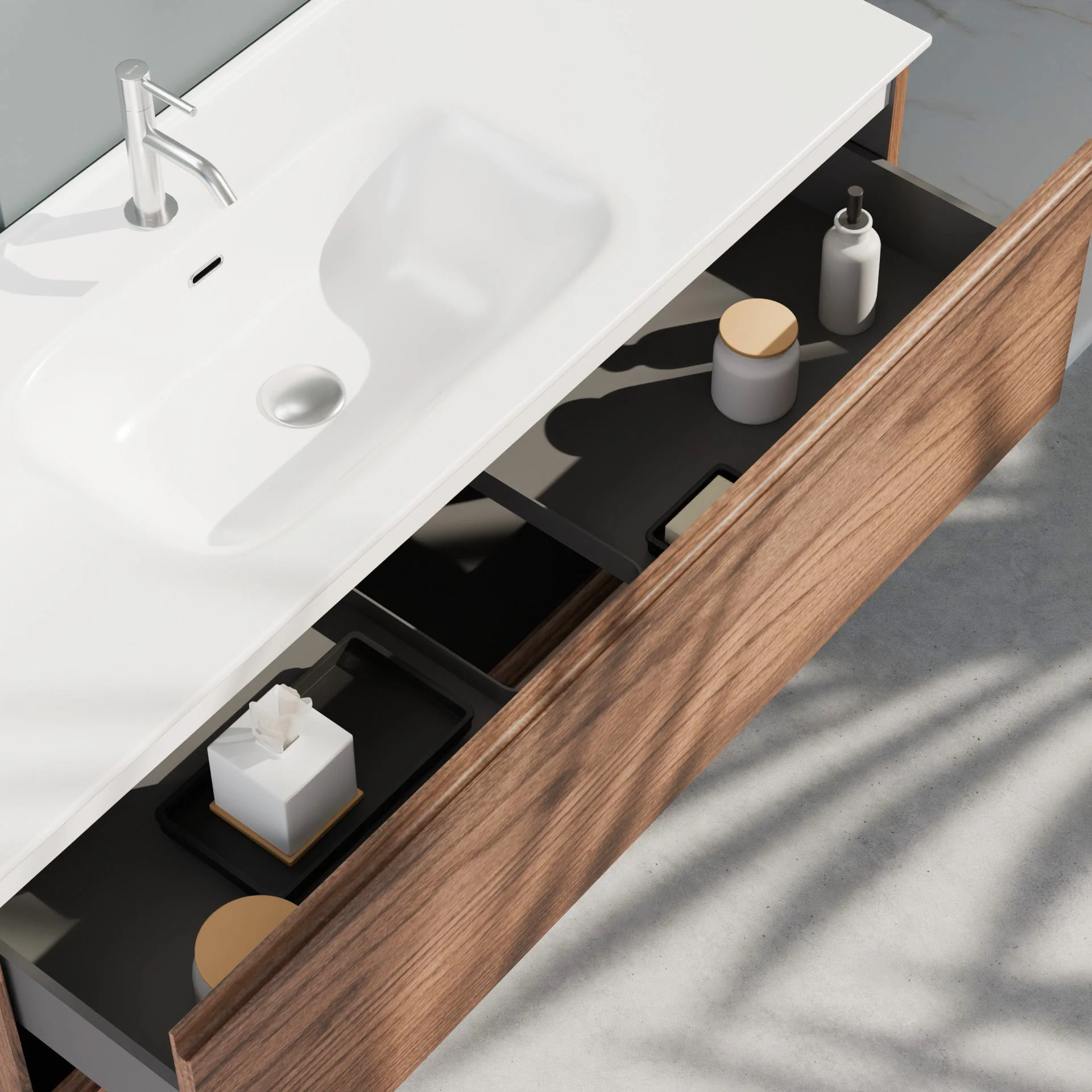 Composizione a terra GALILEO-75 rovere rio - Image 2