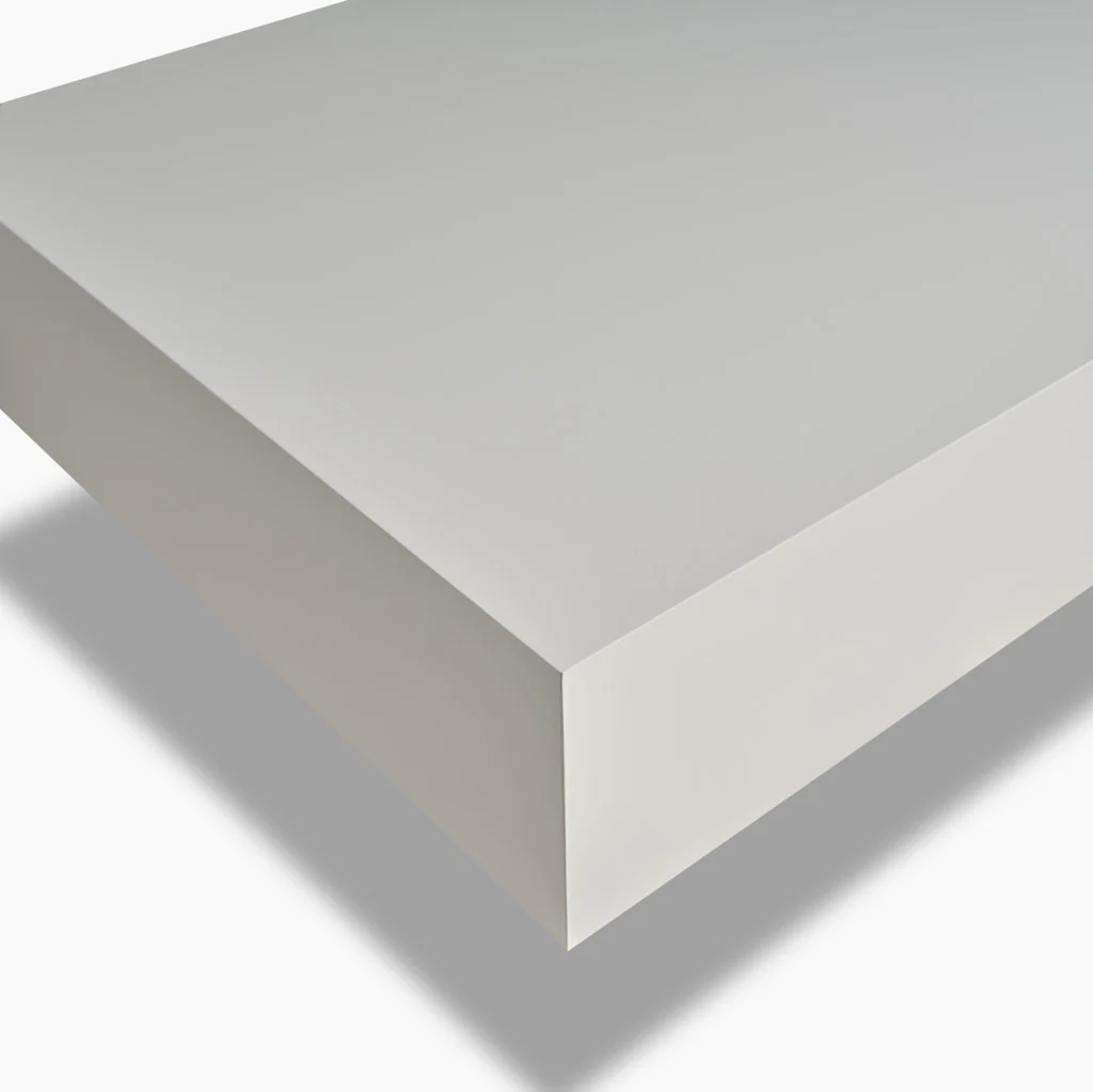 Composizione doppio lavabo 8 pezzi YOKA bianco - Image 3
