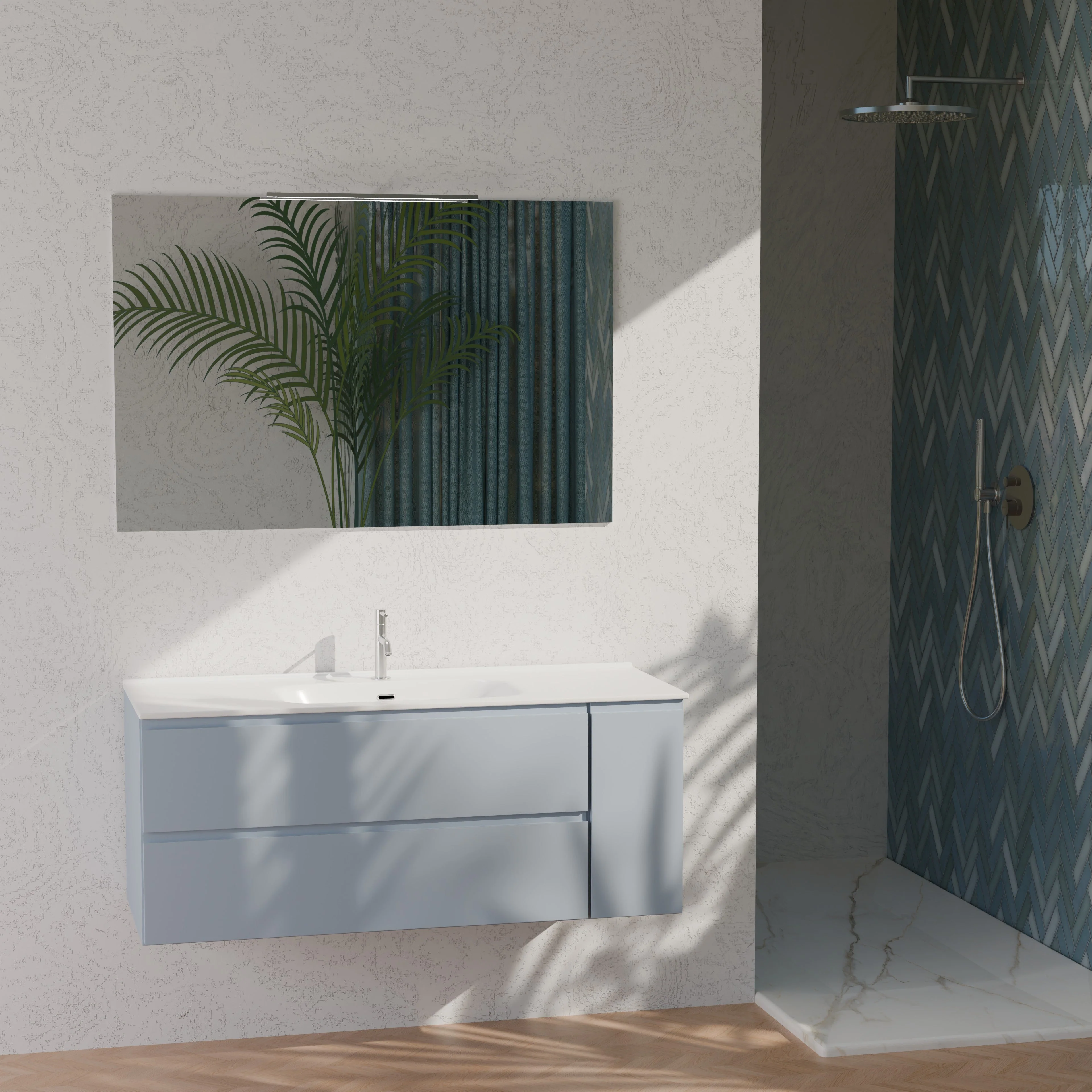 Composizione GALILEO-71 azzurro tiffany