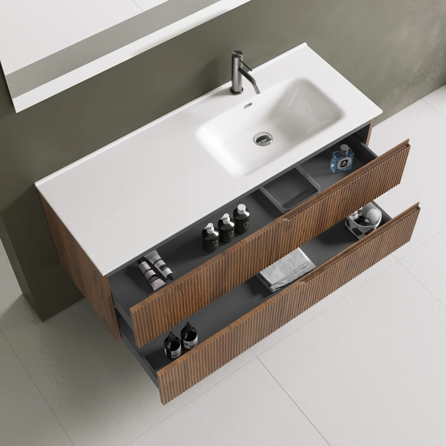 Composizione vasca DX 4 pezzi ZIP rovere rio - Image 2