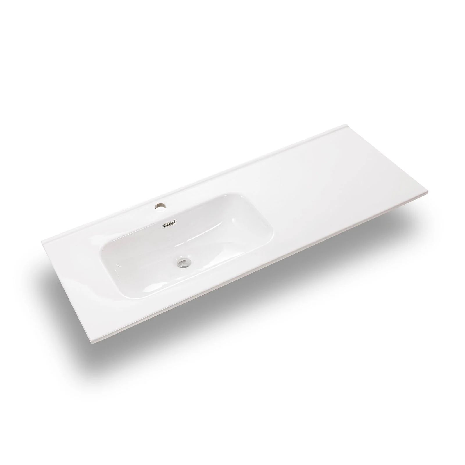 Composizione vasca SX MALMO avana pietra - Image 3