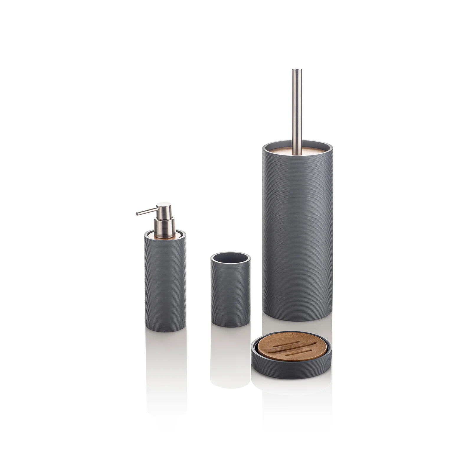 Dispenser per sapone FOX grigio - Image 2