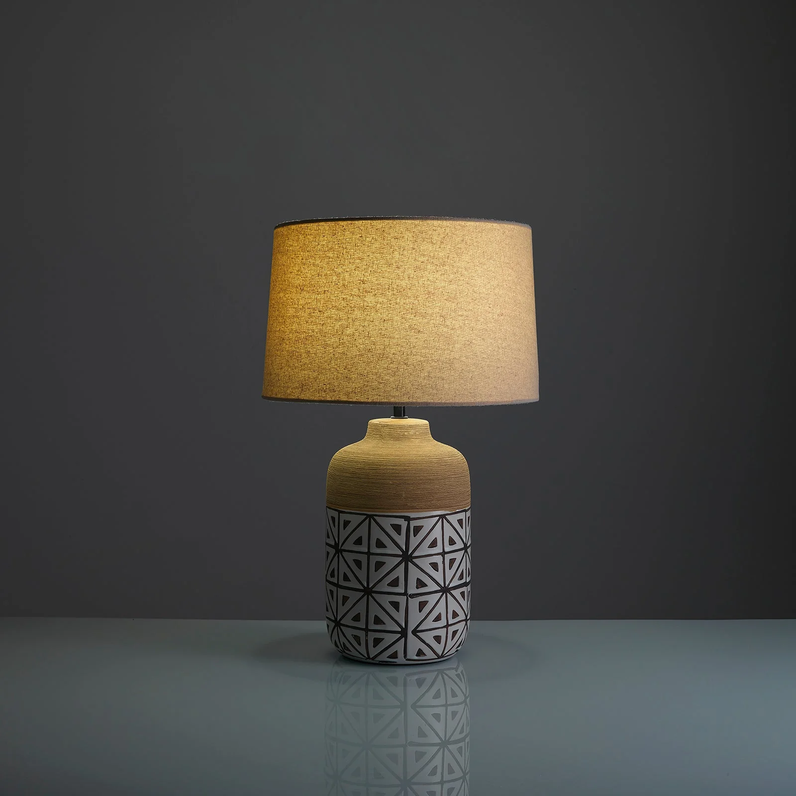 Lampada da tavolo BISKRA-B | Bianco - Image 2