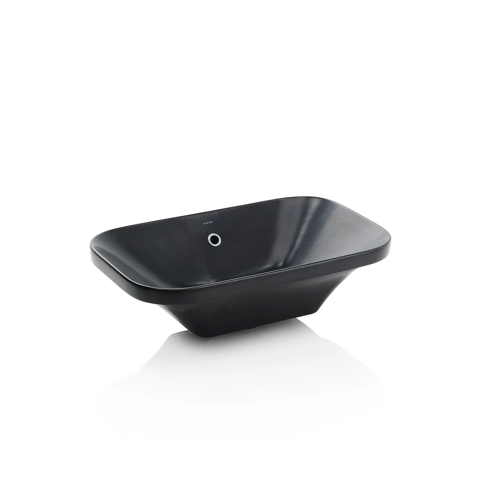 Lavabo da semi incasso HOZEH nero opaco