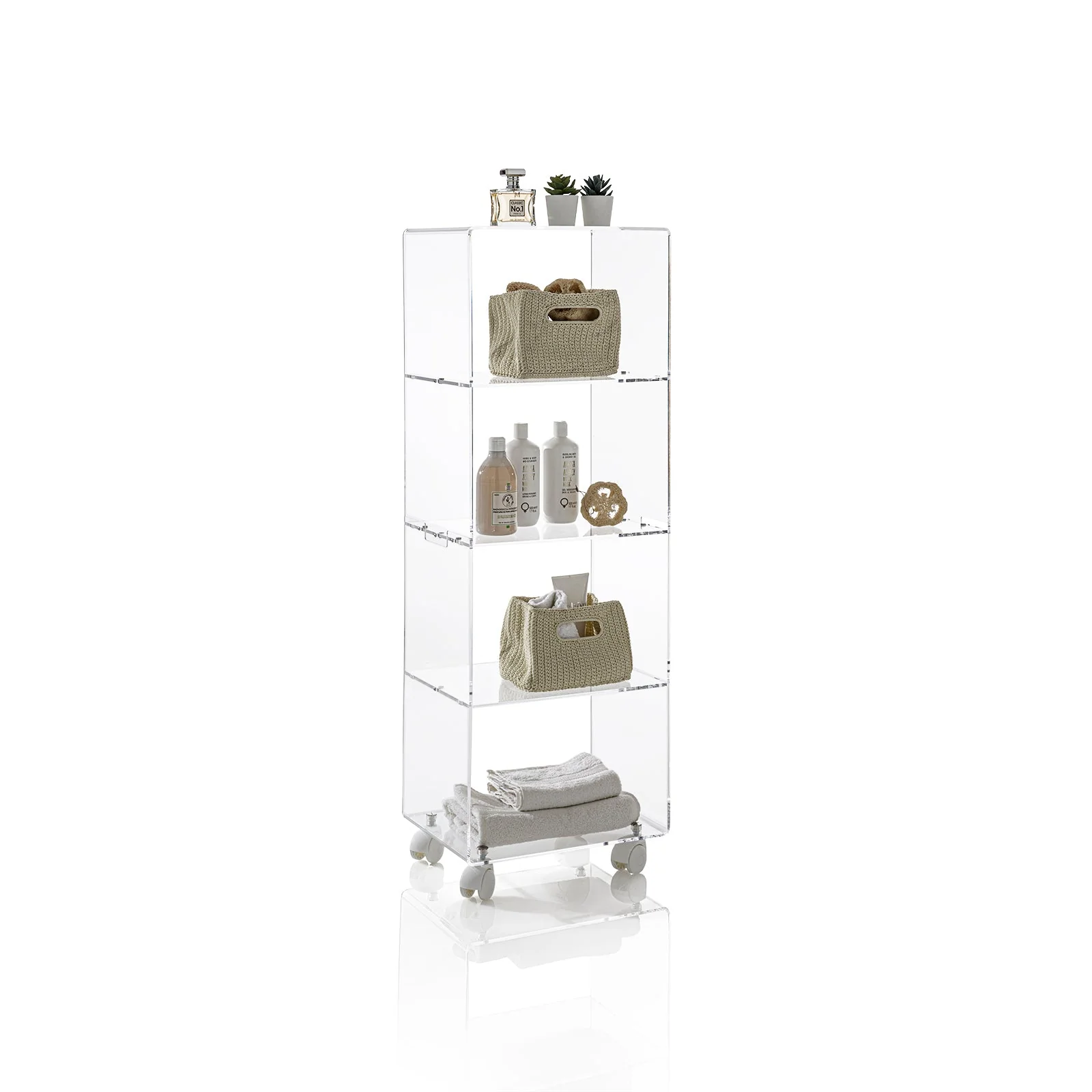 Mobiletto c/ruote KOES trasparente - Image 2
