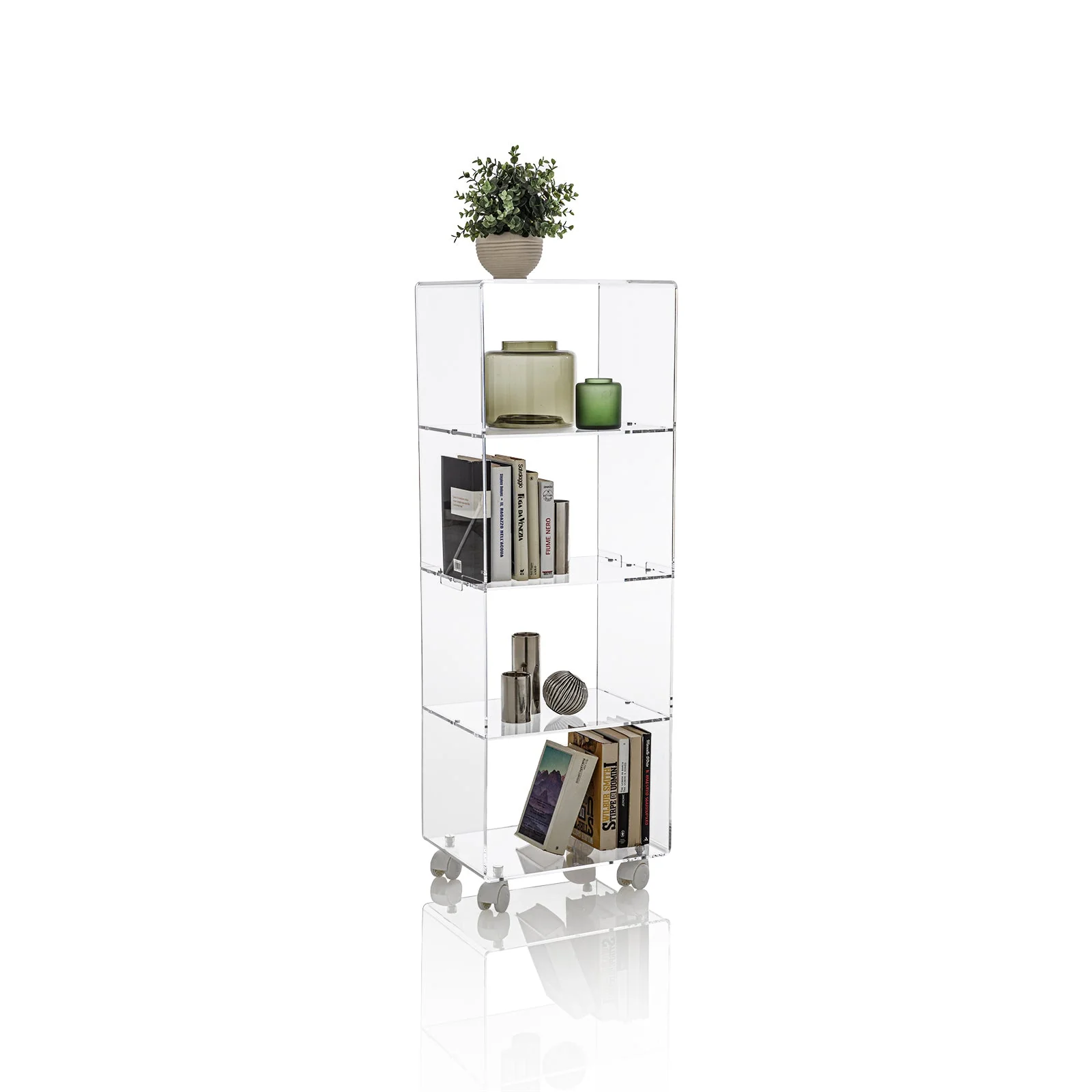 Mobiletto c/ruote KOES trasparente - Image 4