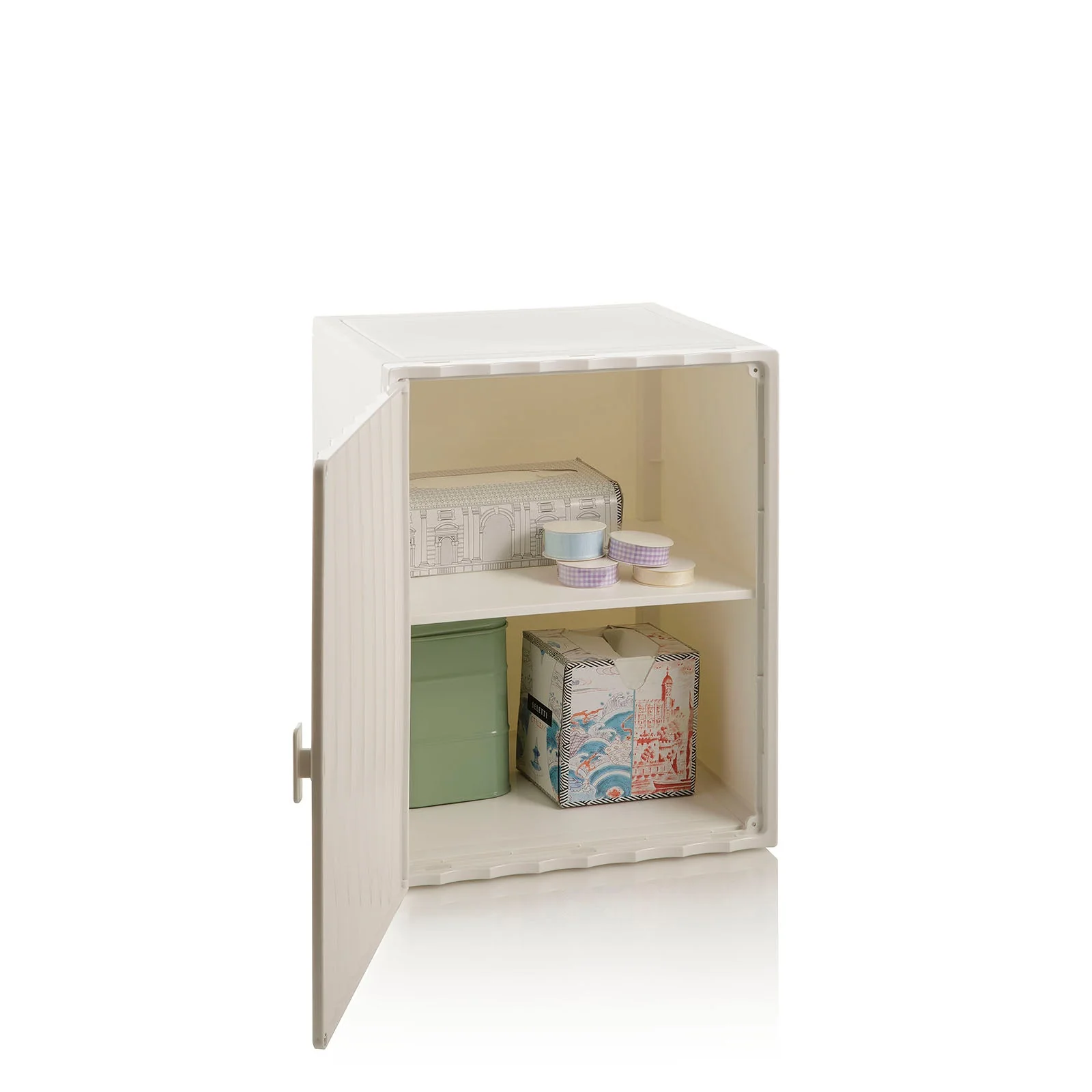Mobiletto multiuso LAAX-B bianco - Image 3