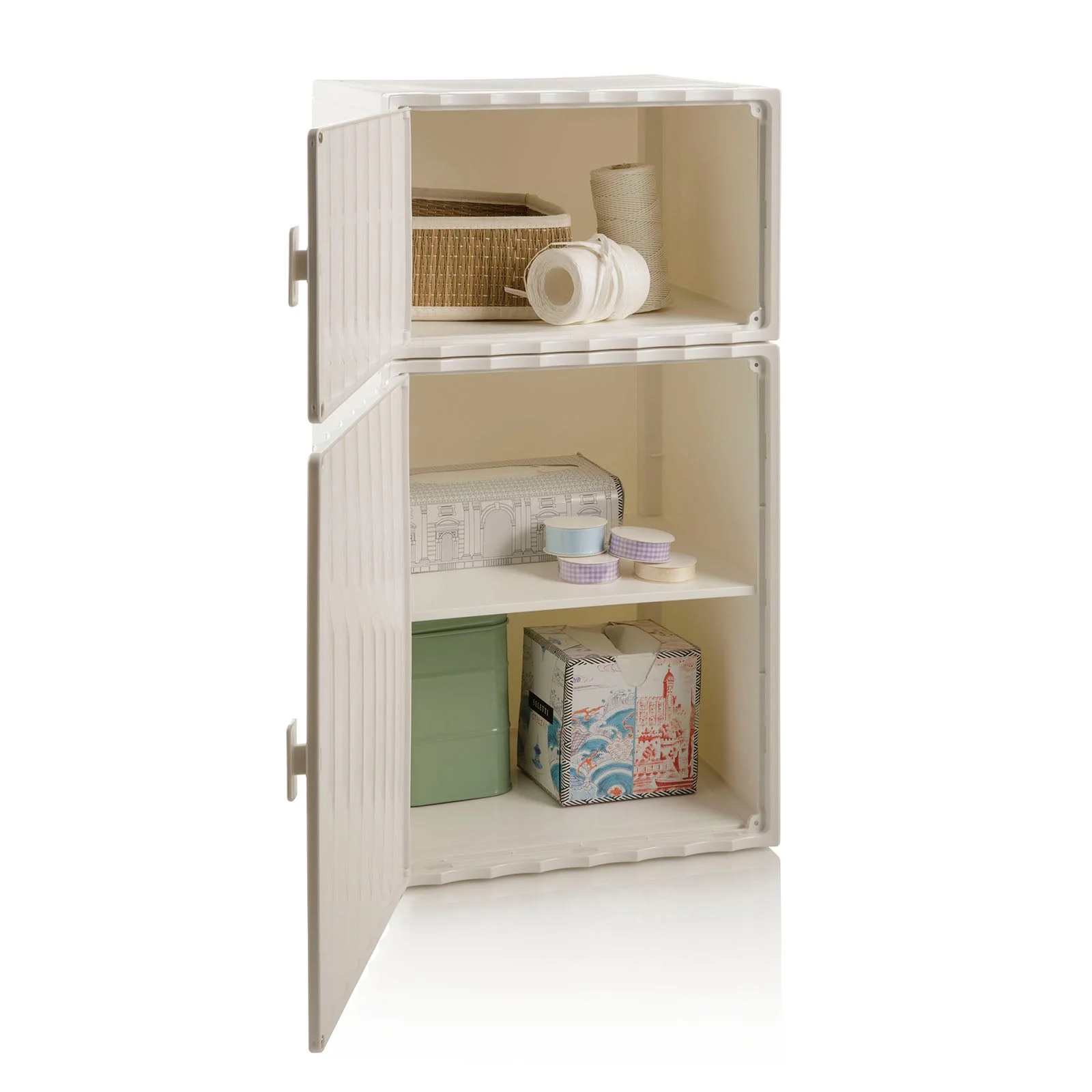 Mobiletto multiuso LAAX-B bianco - Image 7