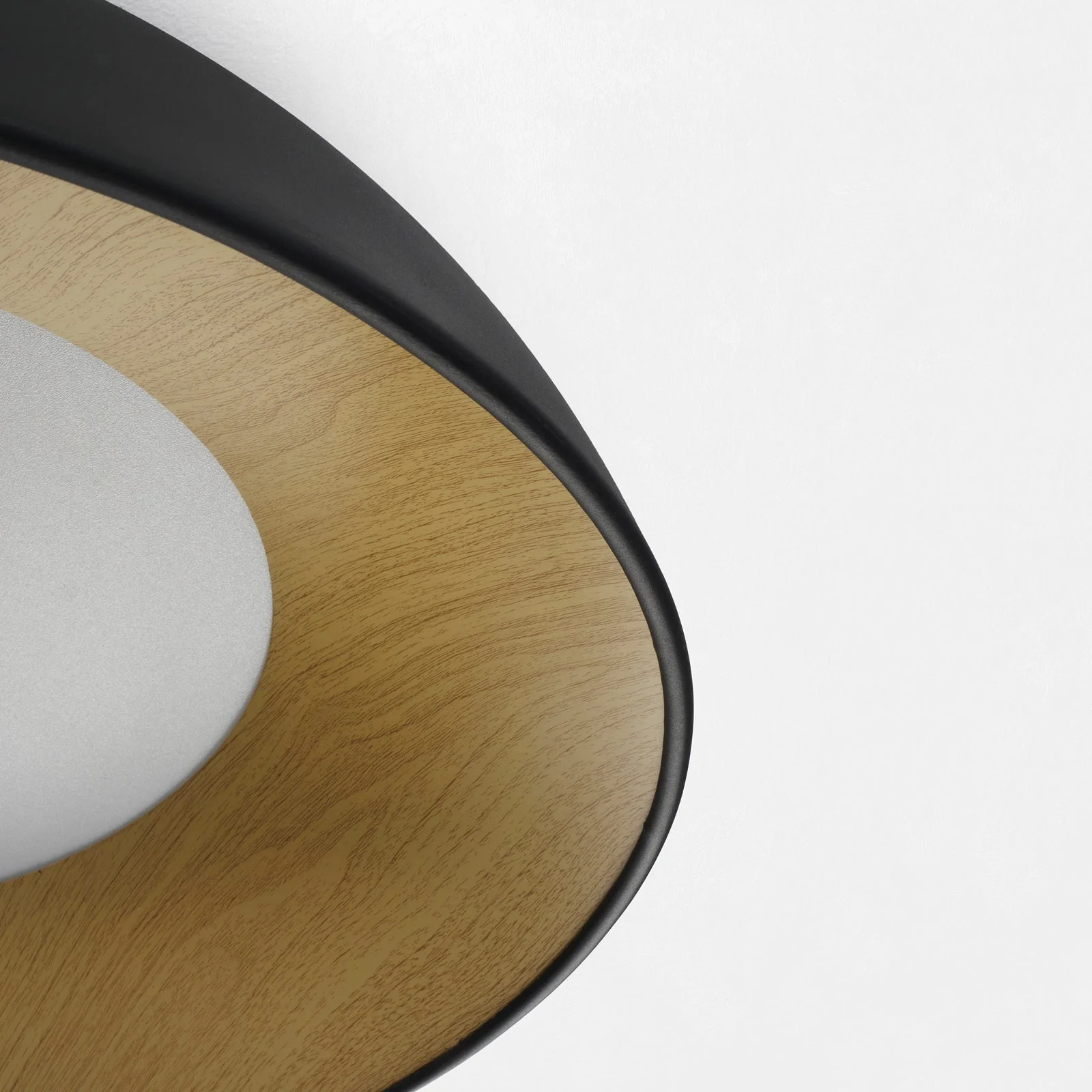 Plafoniera LED DOUBLE-50 | Nero - Image 4