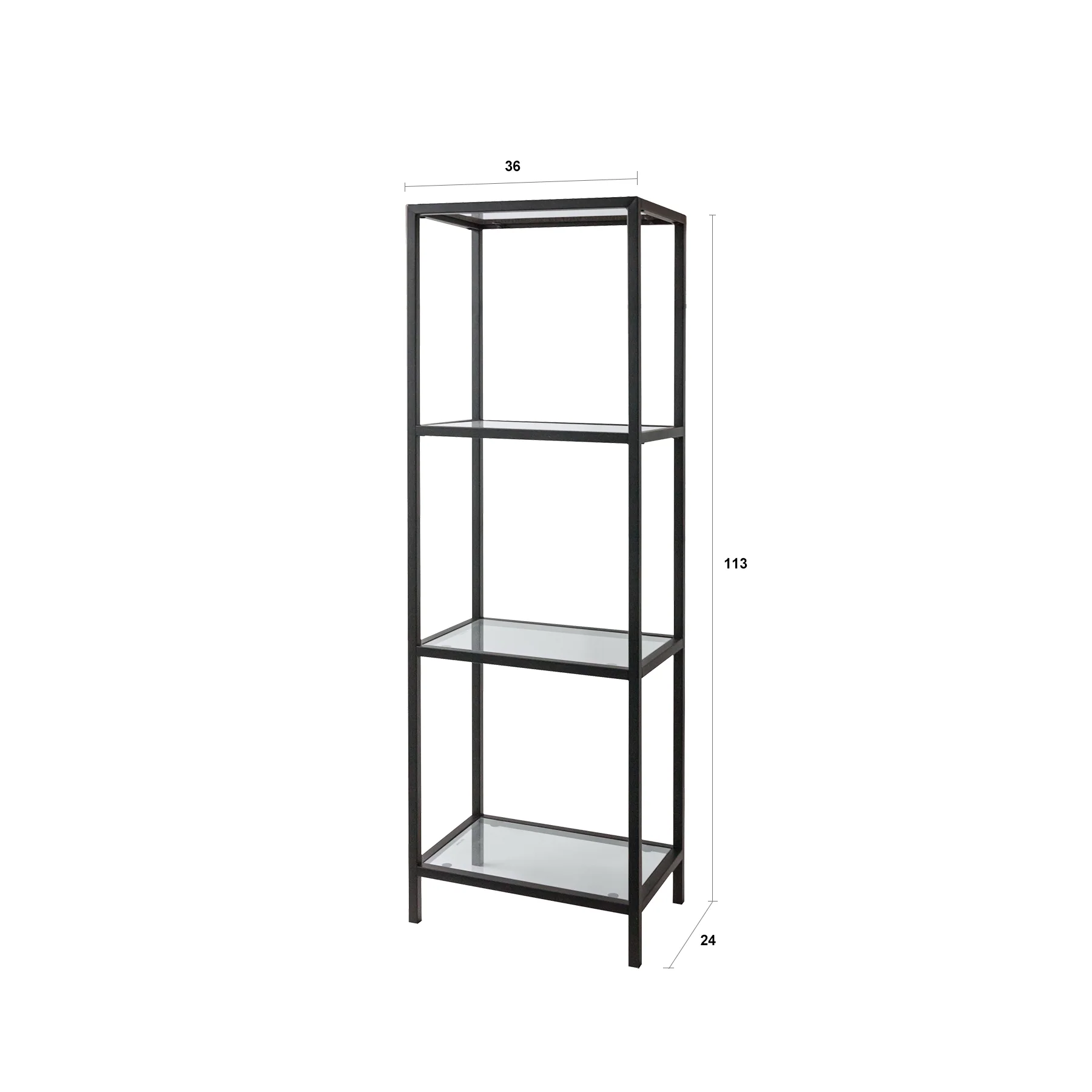 Scaffale SIRK nero - Image 4