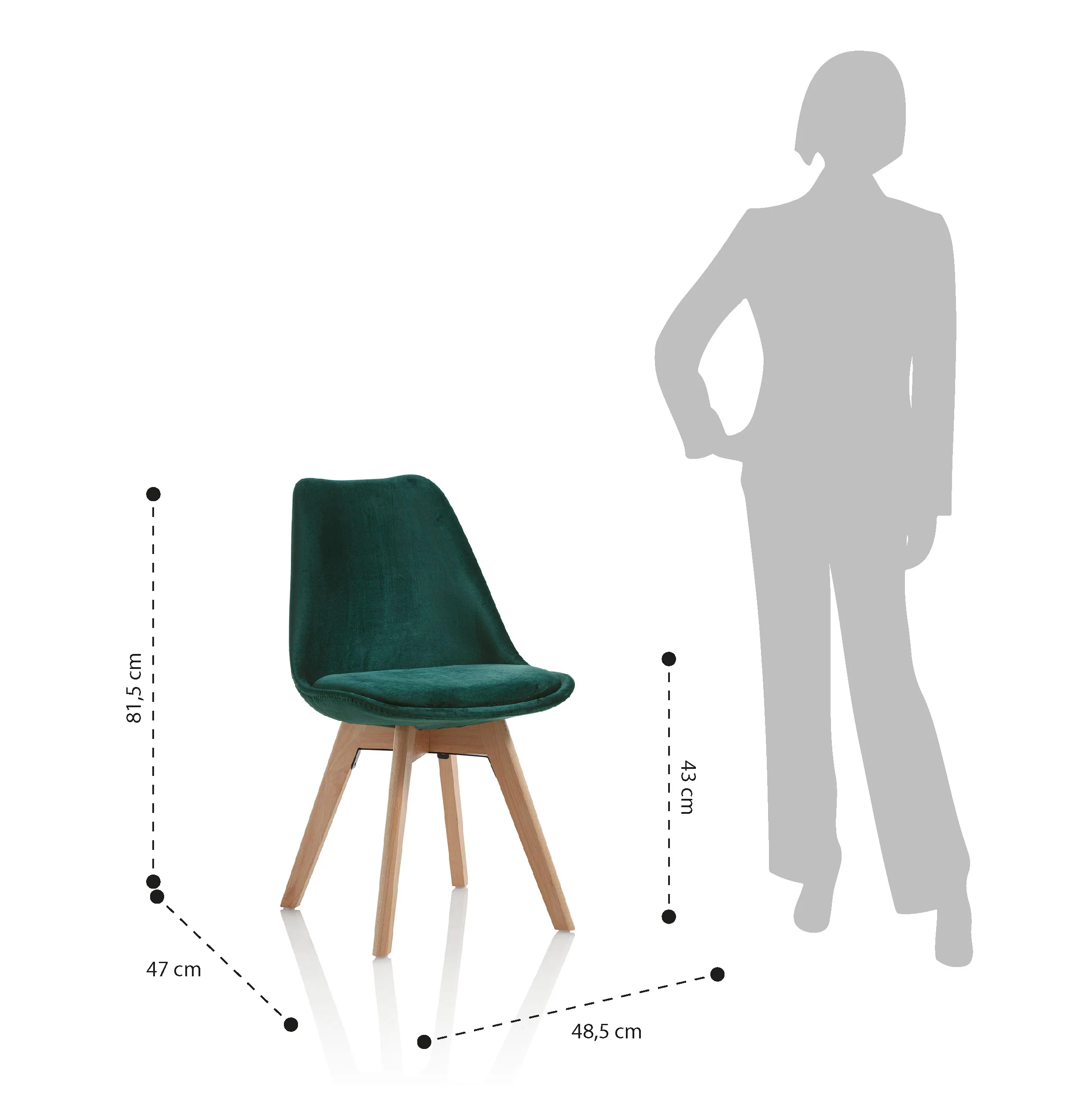 Set 4 sedie OSBY - Image 6