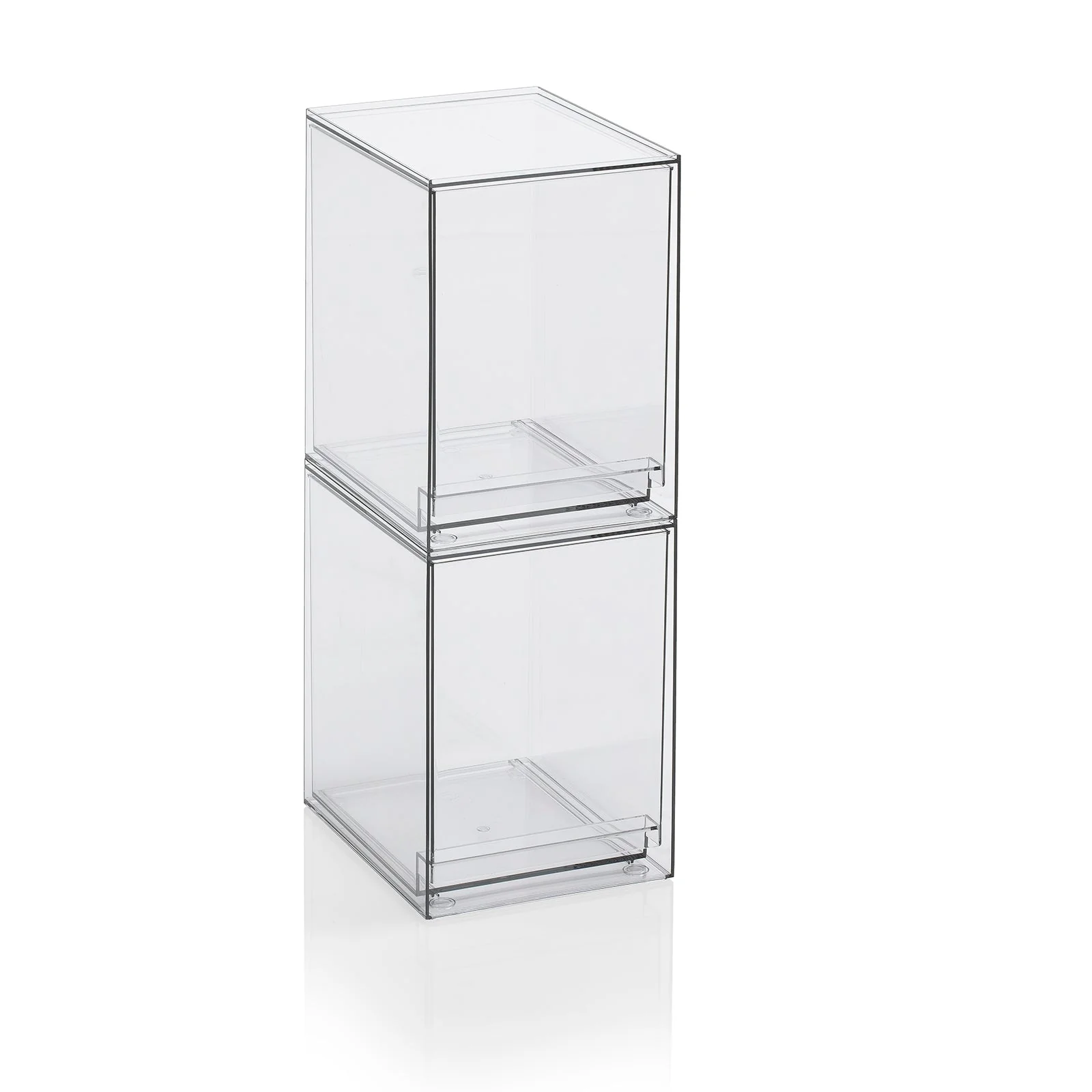 Set 2 contenitori con cassetto estraibile KLIA-C