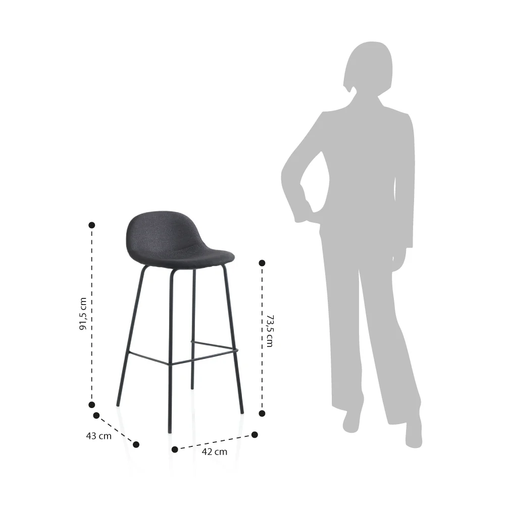 Set 2 sgabelli EVRY - Image 3