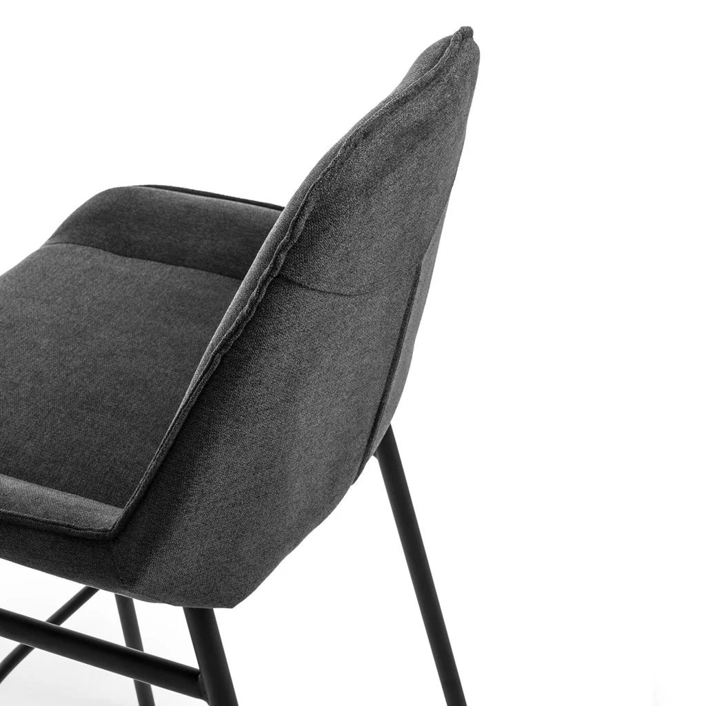 Sgabello MONTGOMERY | Grigio scuro - Image 4