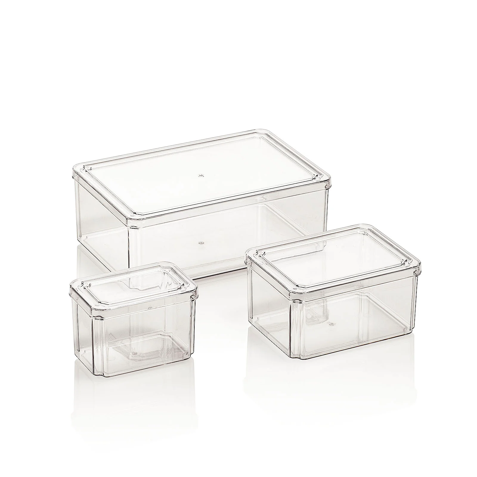 Set 3 Contenitori con Coperchio SHIWU