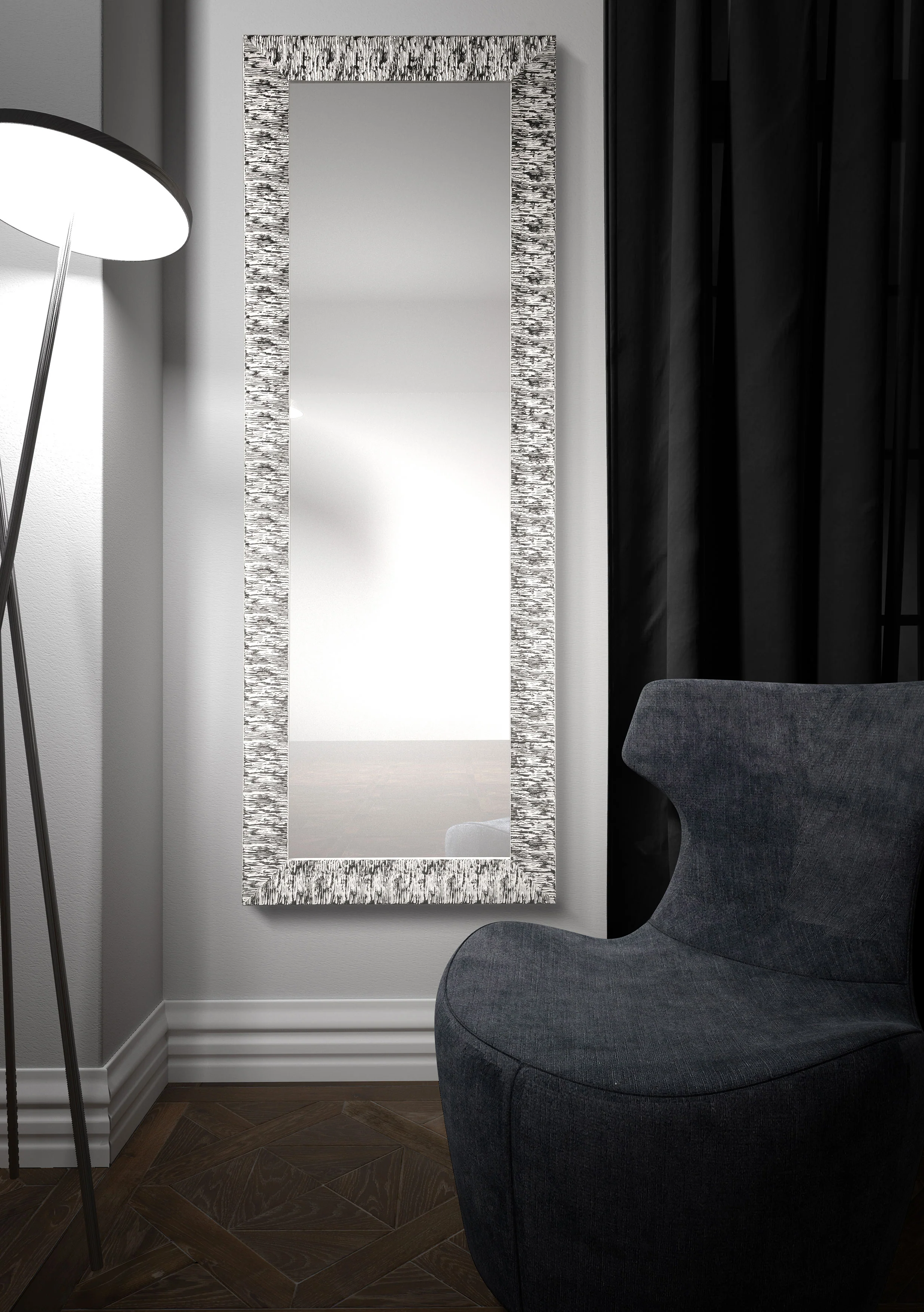 Specchio da parete MINSK argento - Image 2