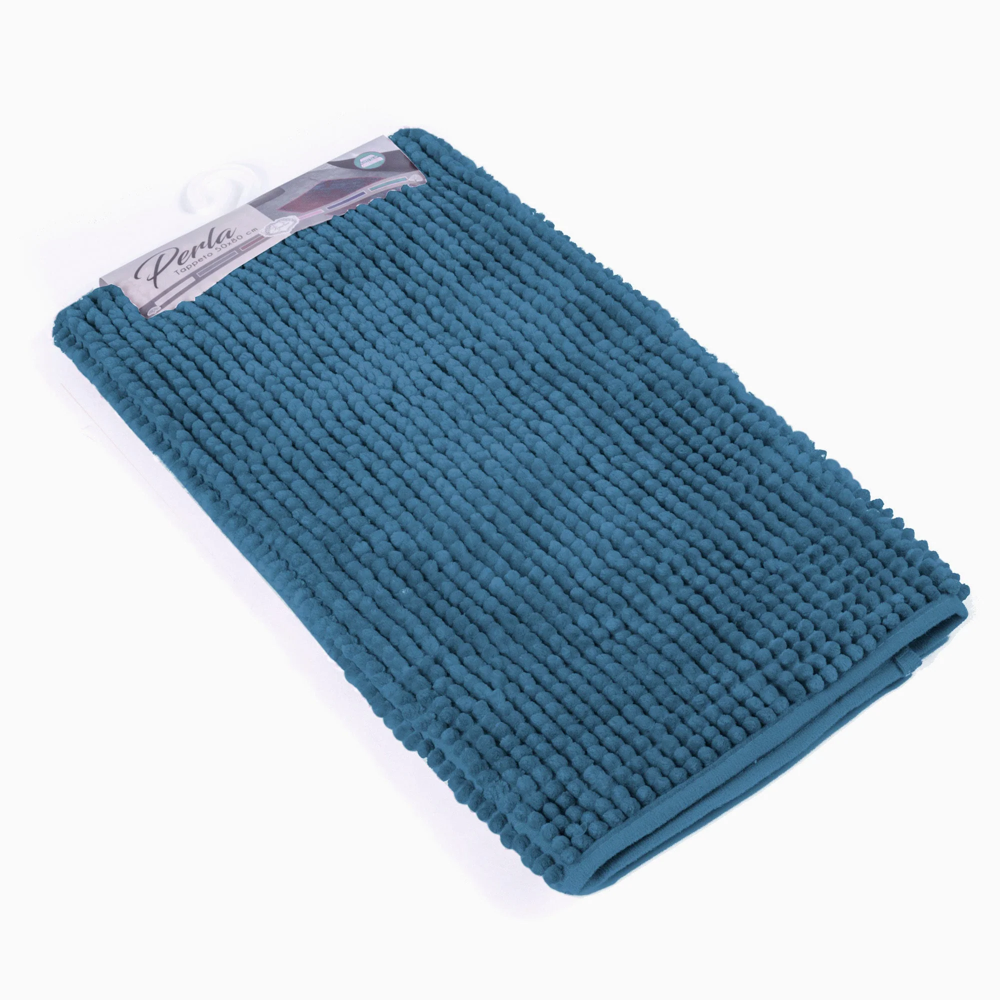 Tappeto da bagno PERLA blu navy - Image 2