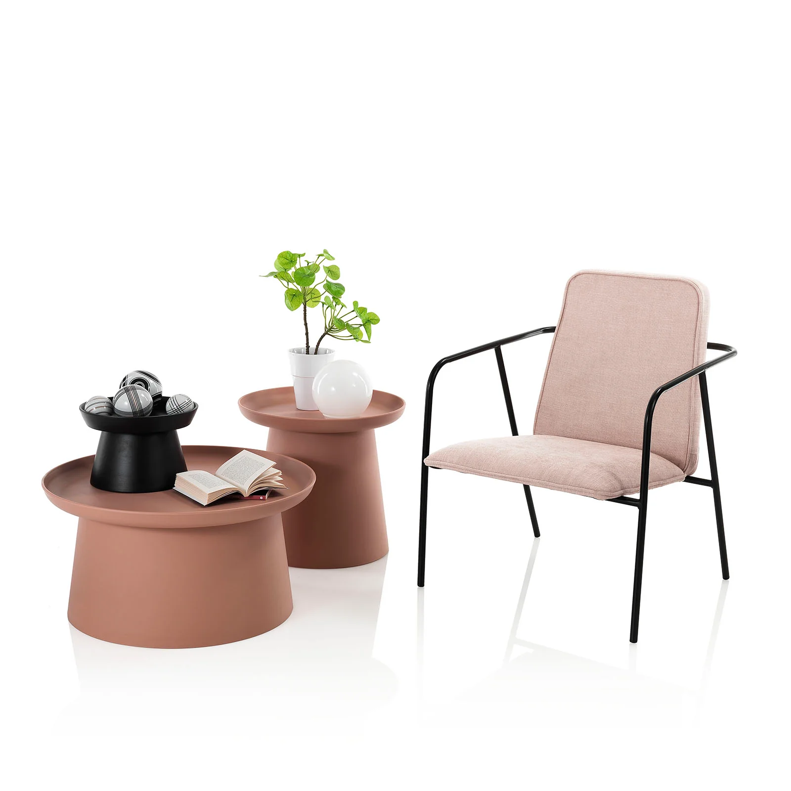 Tavolino KLACHI-B rosso - Image 3