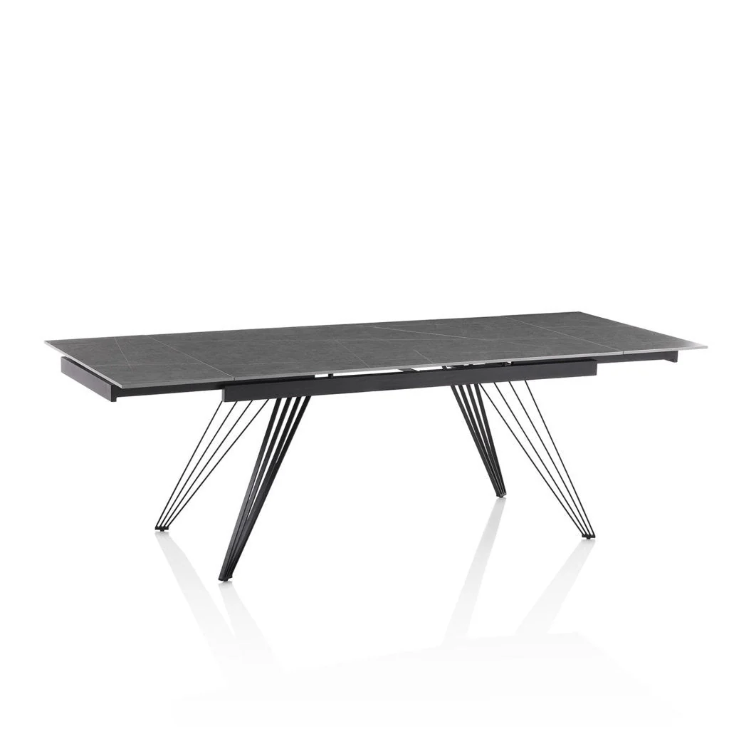 Tavolo allungabile ADAMS ceramica grigio - Image 2