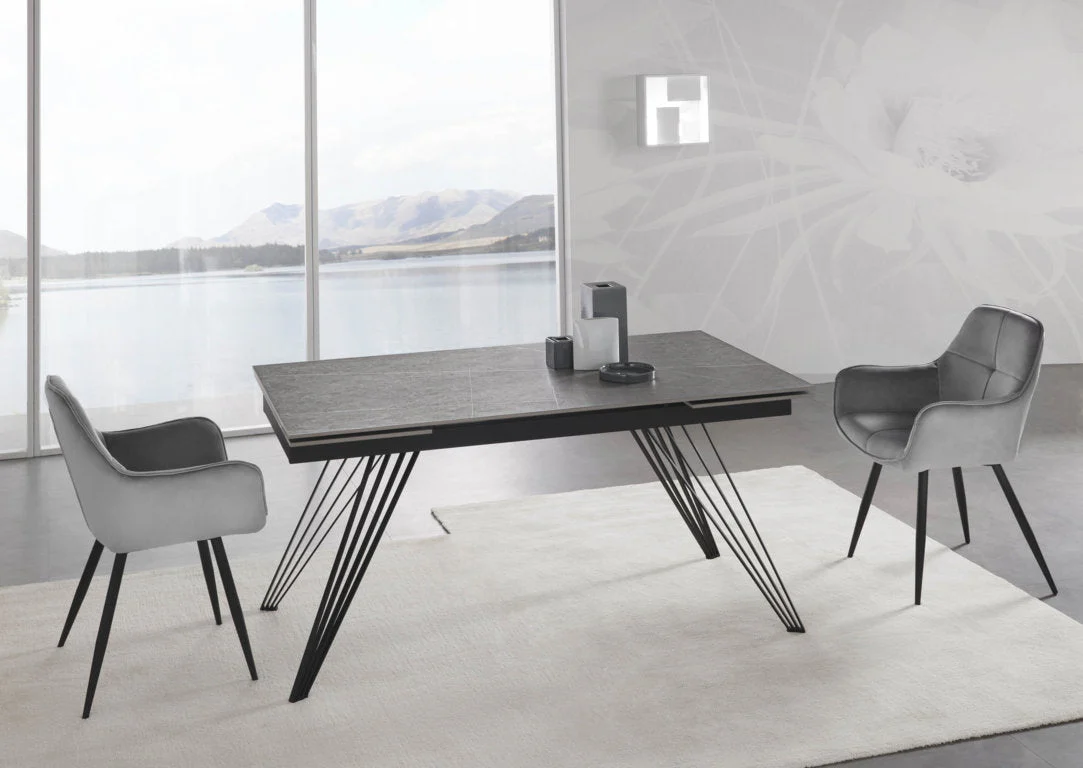 Tavolo allungabile ADAMS ceramica grigio - Image 4