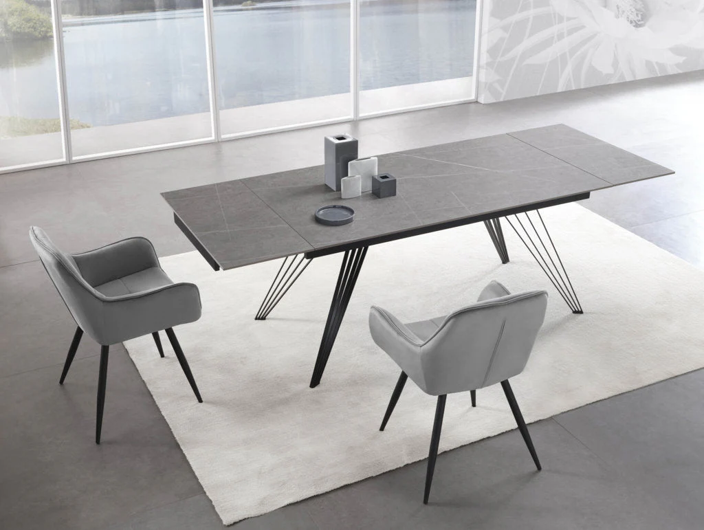 Tavolo allungabile ADAMS ceramica grigio - Image 5