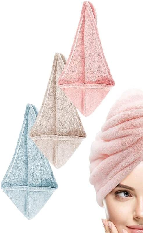 Turbante asciugacapelli LISS beige - Image 2